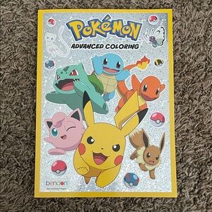 Pokemon Advanced Coloring Book